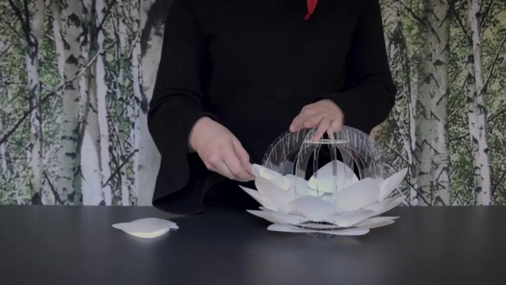 UMAGE Gulvlamper|Gulvlamper > Silvia medium gulvlampe, hvid