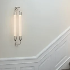 UMAGE Væglamper > væglampe Lemon Squeeze 2 lyskilder, længde 94 cm stålfarvet