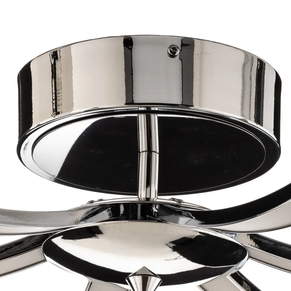 Domiluce Loftlamper|Loftlamper > Umbra LED-loftlampe, 6 lyskilder, 91 cm, krom