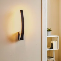 Domiluce Væglamper|Væglamper > Umbra LED-væglampe med indirekte lys, sort