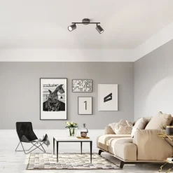 FISCHER & HONSEL Spotlights > Vano LED-loftspot, sort, 2 lyskilder