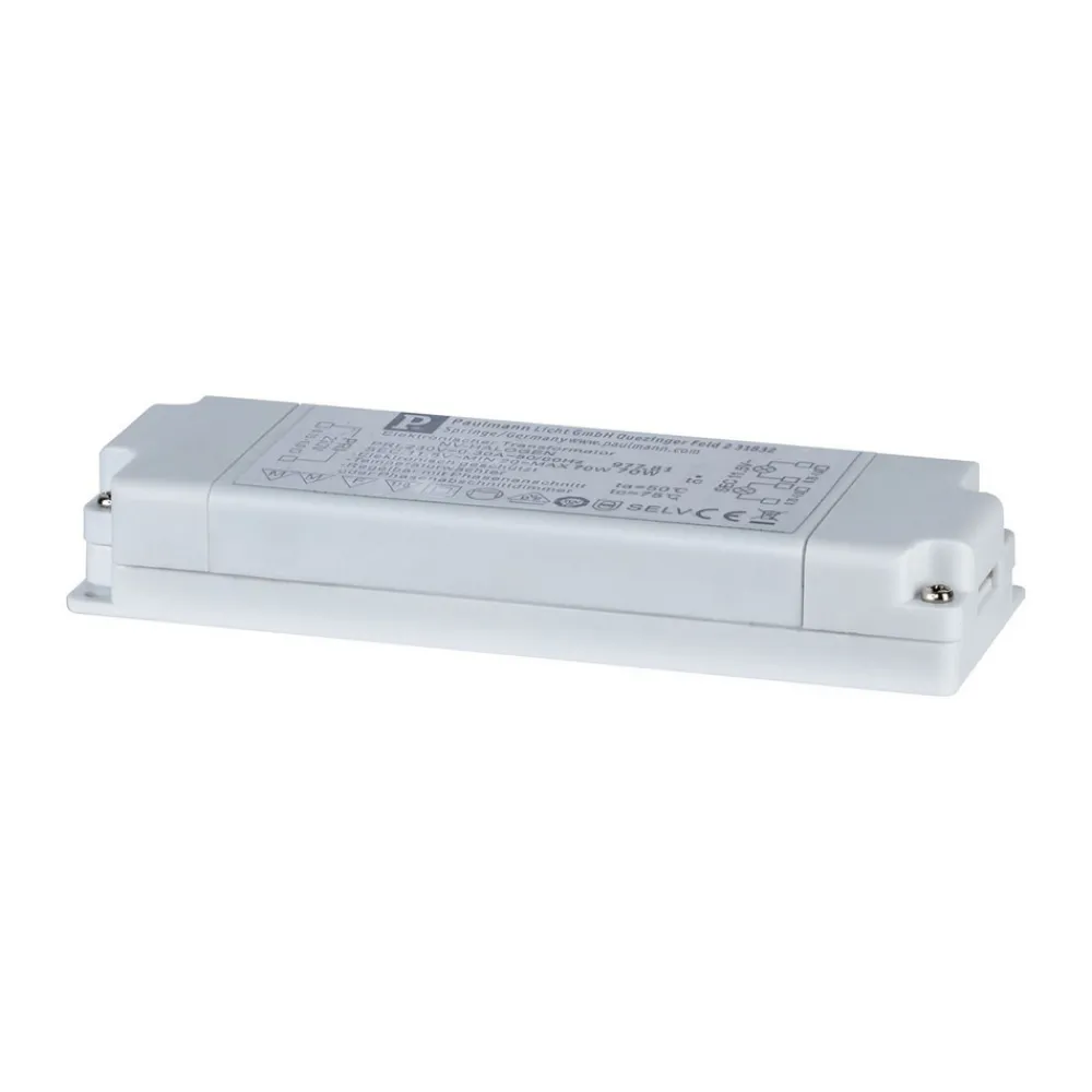 Paulmann Driver Konstant Spænding > VDE Flat elektroniktrafo 20-70 W 230/12 V 70 VA