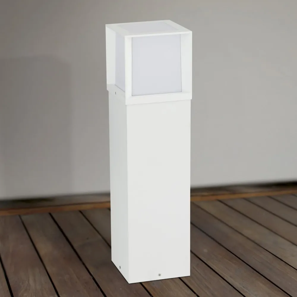 ORION Gadebelysning > Vejlampe Henry, hvid, højde 60 cm, aluminium/stål