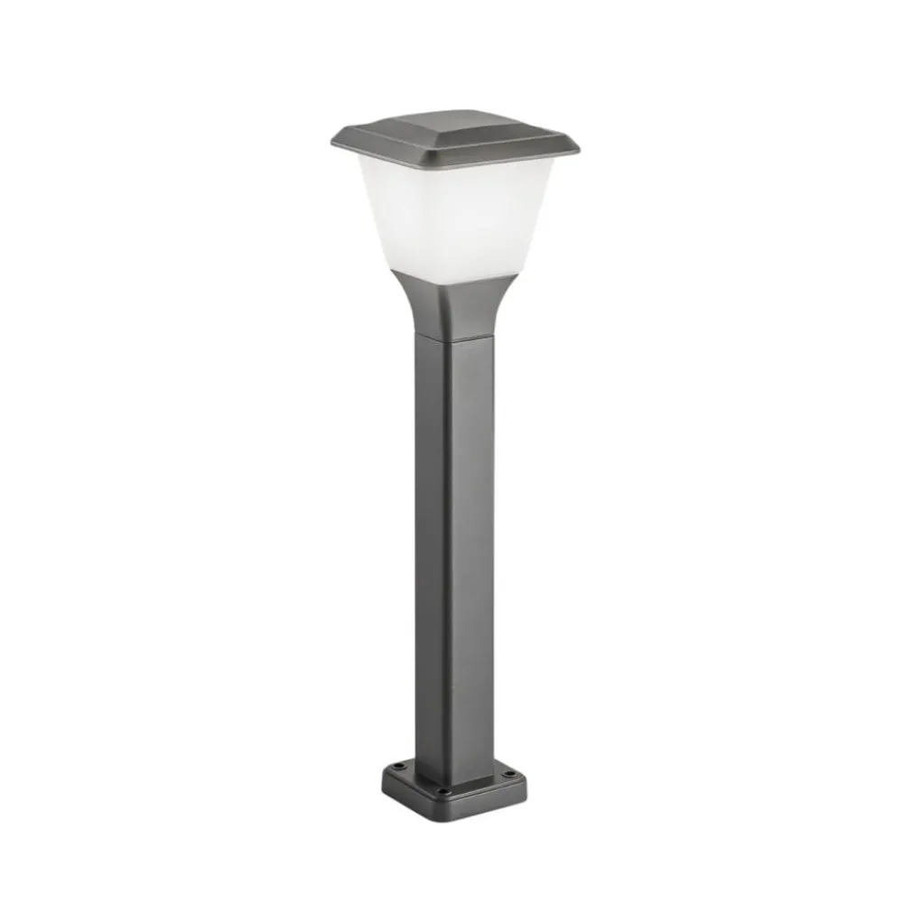 Fabas Luce Gadebelysning > Vejlampe Lena, 60 cm, mørkegrå, metal, E27, IP65
