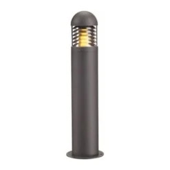 Markslöjd Gadebelysning > Vejlampen Kurt, grå, metal, 100 cm høj, E27, IP44