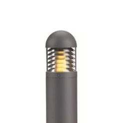 Markslöjd Gadebelysning > Vejlampen Kurt, grå, metal, 100 cm høj, E27, IP44