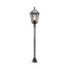 LCD Gadebelysning > 1113 vejlampe, trykstøbt aluminium, sort-sølv
