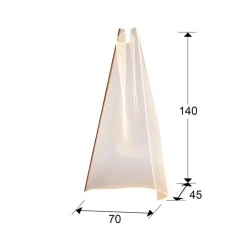 Schuller Valencia Gulvlamper|Gulvlamper > Velos LED-gulvlampe, organisk form, rosaguld