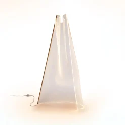 Schuller Valencia Gulvlamper|Gulvlamper > Velos LED-gulvlampe, organisk form, rosaguld
