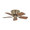 Loftventilatorer ^ CasaFan Ventilator Classic Flat III messing antik Ø 75 cm