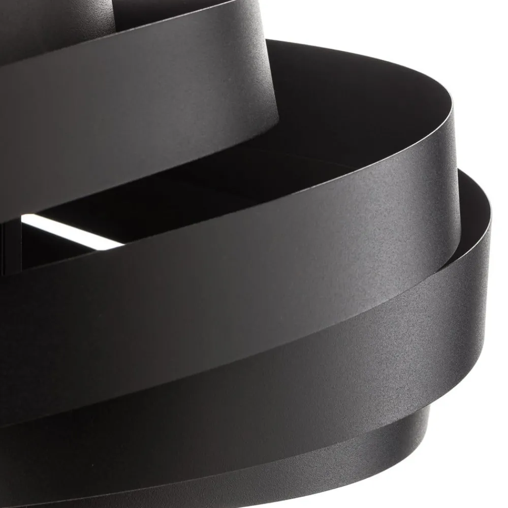 Domiluce Gang|Pendellamper > Vento hængelampe, sort, Ø 50 cm, metal, E27