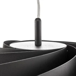 Domiluce Gang|Pendellamper > Vento hængelampe, sort, Ø 50 cm, metal, E27