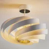 Euluna Gang|Loftlamper > Vento loftlampe, hvid, metal, Ø 50 cm