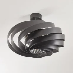 Domiluce Gang|Loftlamper > Vento loftlampe, sort, Ø 60 cm, metal, E27