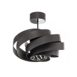 Domiluce Gang|Loftlamper > Vento loftlampe, sort, Ø 40 cm, metal, E27
