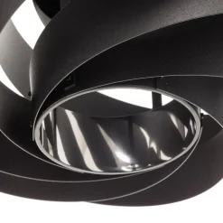 Domiluce Gang|Loftlamper > Vento loftlampe, sort, Ø 40 cm, metal, E27