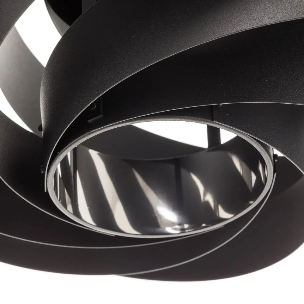 Domiluce Gang|Loftlamper > Vento loftlampe, sort, Ø 40 cm, metal, E27