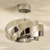Euluna Loftlamper > Vento loftslampe, krom nikkelfarvet, Ø 40 cm, metal