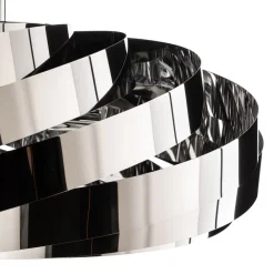 Domiluce Pendellamper > Vento-pendel, krom-nikkelfarvet, Ø 60 cm, metal