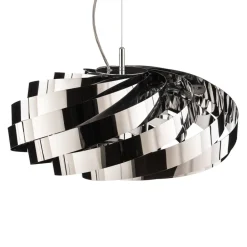 Domiluce Pendellamper > Vento-pendel, krom-nikkelfarvet, Ø 60 cm, metal