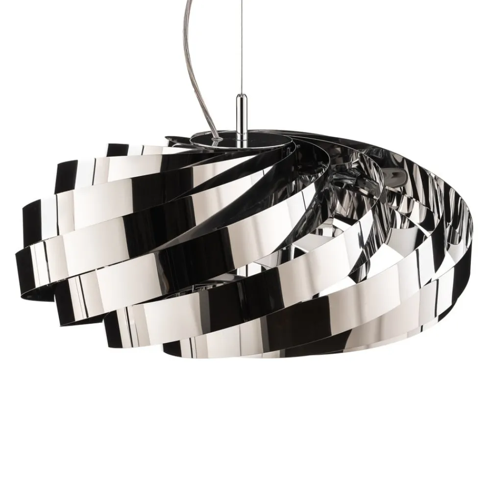 Domiluce Pendellamper > Vento-pendel, krom-nikkelfarvet, Ø 60 cm, metal
