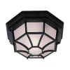 Searchlight Udendørs Loftlamper > Vermont udendørs loftlampe, sort