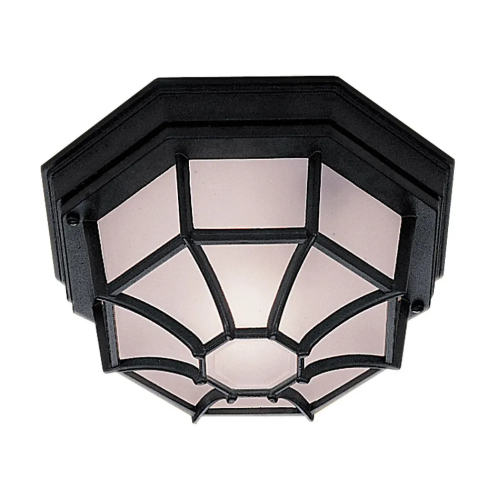 Searchlight Udendørs Loftlamper > Vermont udendørs loftlampe, sort