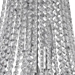 Lysekroner ^ Searchlight Versailles krystal-lysekrone, krom, 55 cm