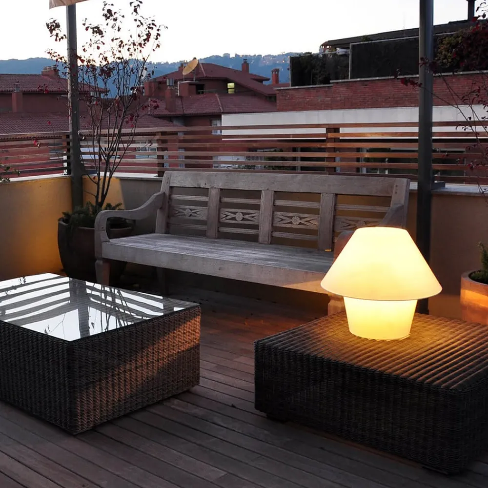 FARO BARCELONA Terrassebelysning > Versus udendørs dekorationslygte, fuldt lysende
