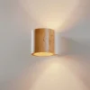 Gang|Pendellamper ^ SOLLUX LIGHTING Væglampe Ara som cylinder i træ