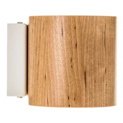 Gang|Pendellamper ^ SOLLUX LIGHTING Væglampe Ara som cylinder i træ