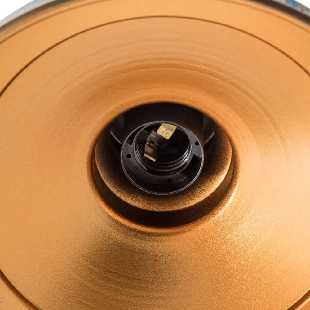 Opviq Gang|Væglamper > Væglampe Berceste, guld, metal, højde 23 cm, E27