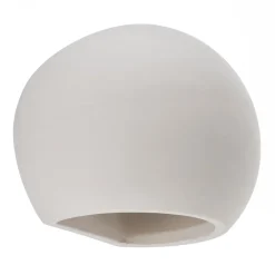 Væglamper ^ SOLLUX LIGHTING Væglampe Bullet op/ned i keramik i hvid
