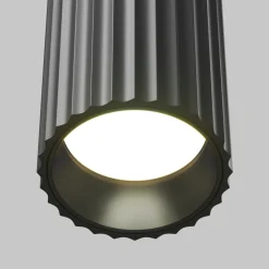 Væglamper|Væglamper ^ Maytoni Væglampe Calipso, sort, højde 20 cm metal 2xGU10 op/ned