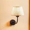 TK Lighting Væglamper|Væglamper > Væglampe Chicago med skærm i hør