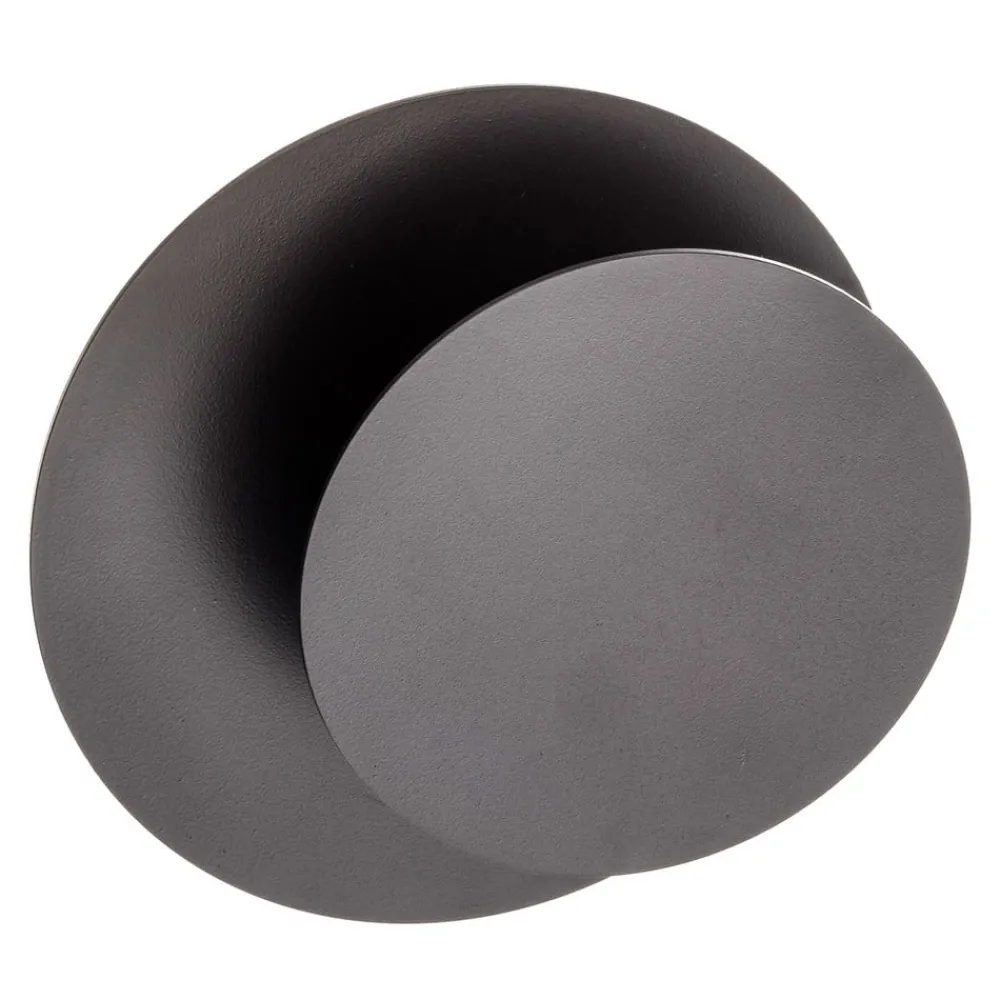 Væglamper|Væglamper ^ EMIBIG LIGHTING Væglampe Circle i rund form, sort