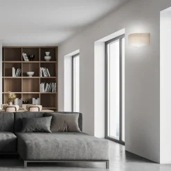TEMAR LIGHTING Væglamper > Væglampe Cleo D1DR410, egetræ, 41 cm lang, E27