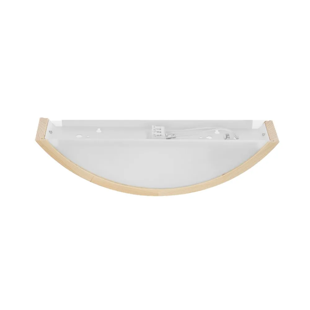 TEMAR LIGHTING Gang|Pendellamper > Væglampe Cleo D1DR410, fyrretræ, 41 cm lang, E27