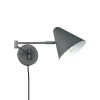 Trio Lighting Væglamper|Væglamper > Væglampe Cosima, antracit, udhæng 54 cm, metal