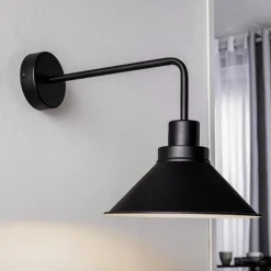 Nowodvorski Lighting Væglamper > Væglampe Craft I i metal i sort