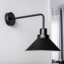 Nowodvorski Lighting Væglamper > Væglampe Craft I i metal i sort