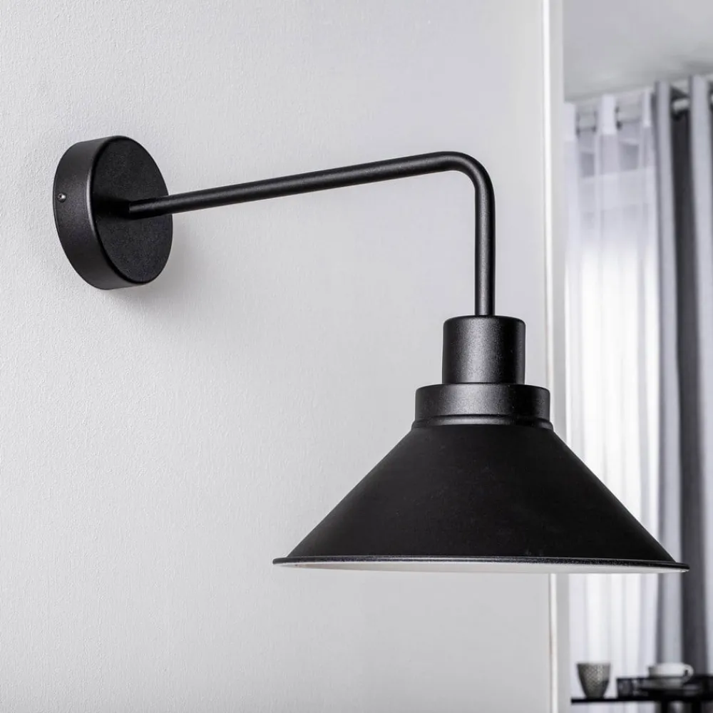 Nowodvorski Lighting Væglamper > Væglampe Craft I i metal i sort