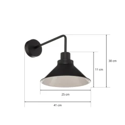 Nowodvorski Lighting Væglamper > Væglampe Craft I i metal i sort