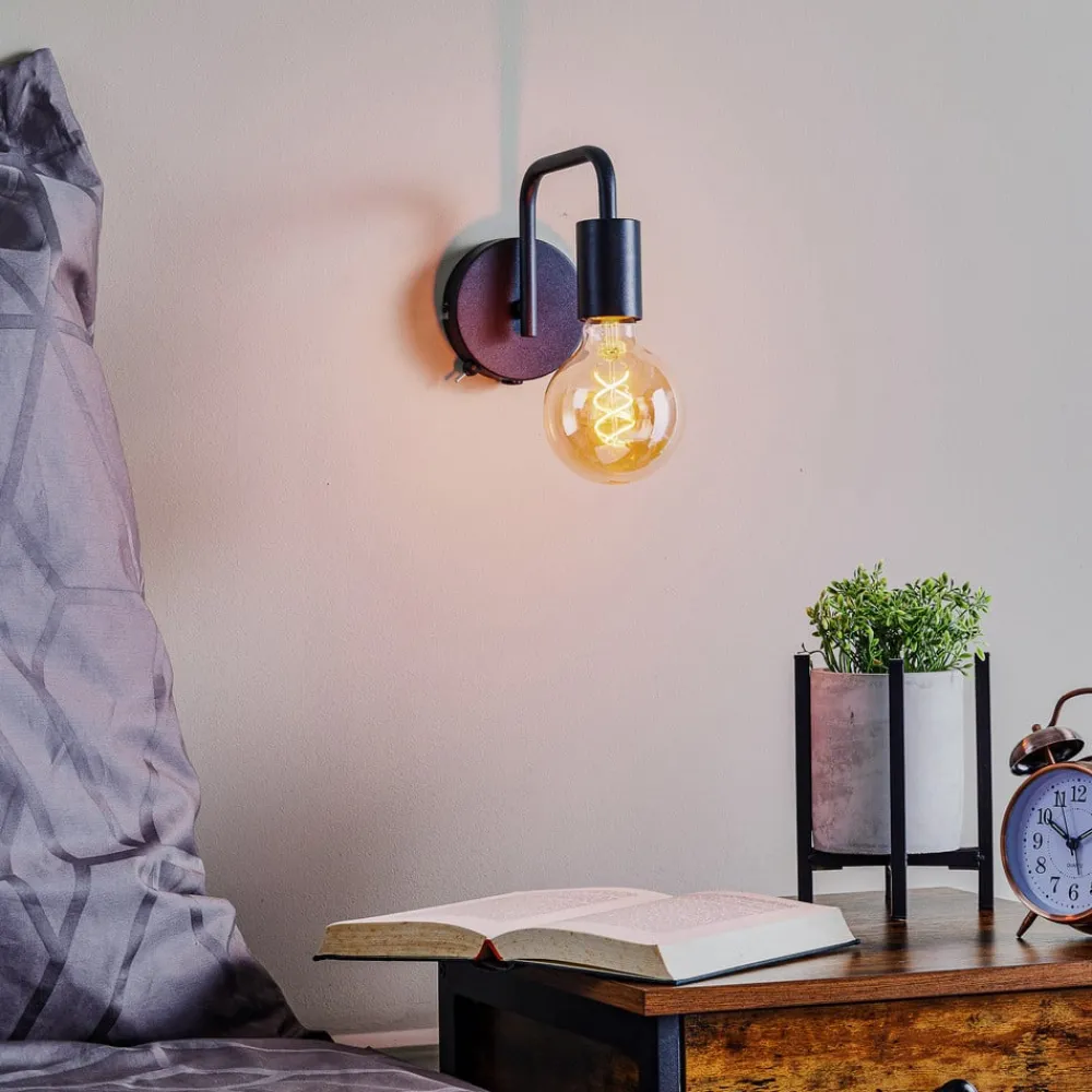 Trio Lighting Væglamper|Væglamper > Væglampe Diallo uden skærm mat sort