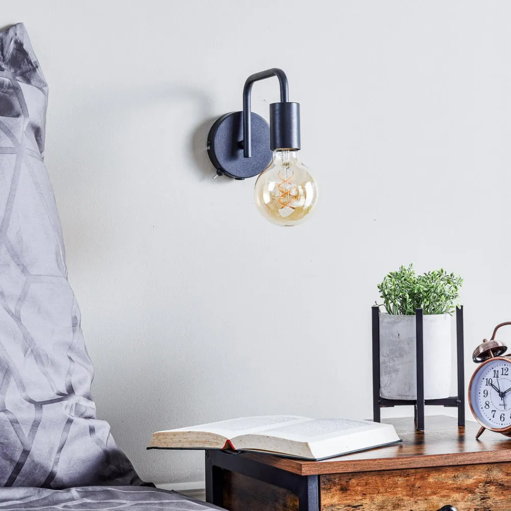 Trio Lighting Væglamper|Væglamper > Væglampe Diallo uden skærm mat sort