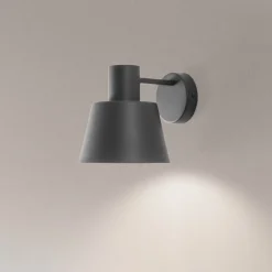 Væglamper|Væglamper ^ SIGMA Væglampe Dunka, olivengrøn, 1 lyskilde, stål, højde 17 cm