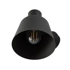 Væglamper|Væglamper ^ SIGMA Væglampe Dunka, olivengrøn, 1 lyskilde, stål, højde 17 cm