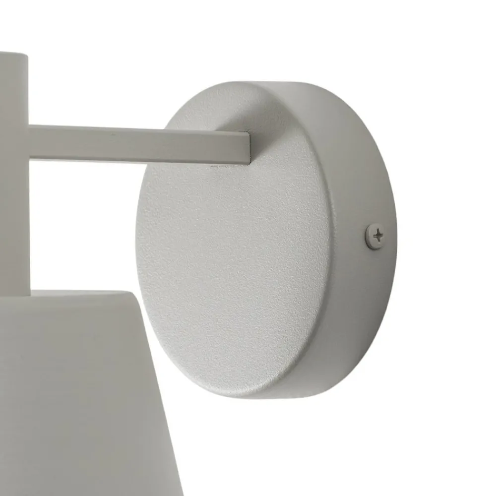 Væglamper|Væglamper ^ SIGMA Væglampe Dunka, taupe, 1 lyskilde, stål, E27, højde 17 cm