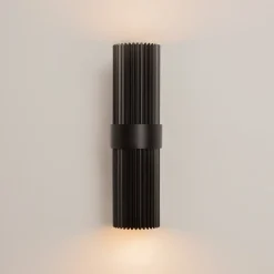 Væglamper|Væglamper ^ Maytoni Væglampe DYNAMICS, sort, højde 23 cm, metal, op/ned