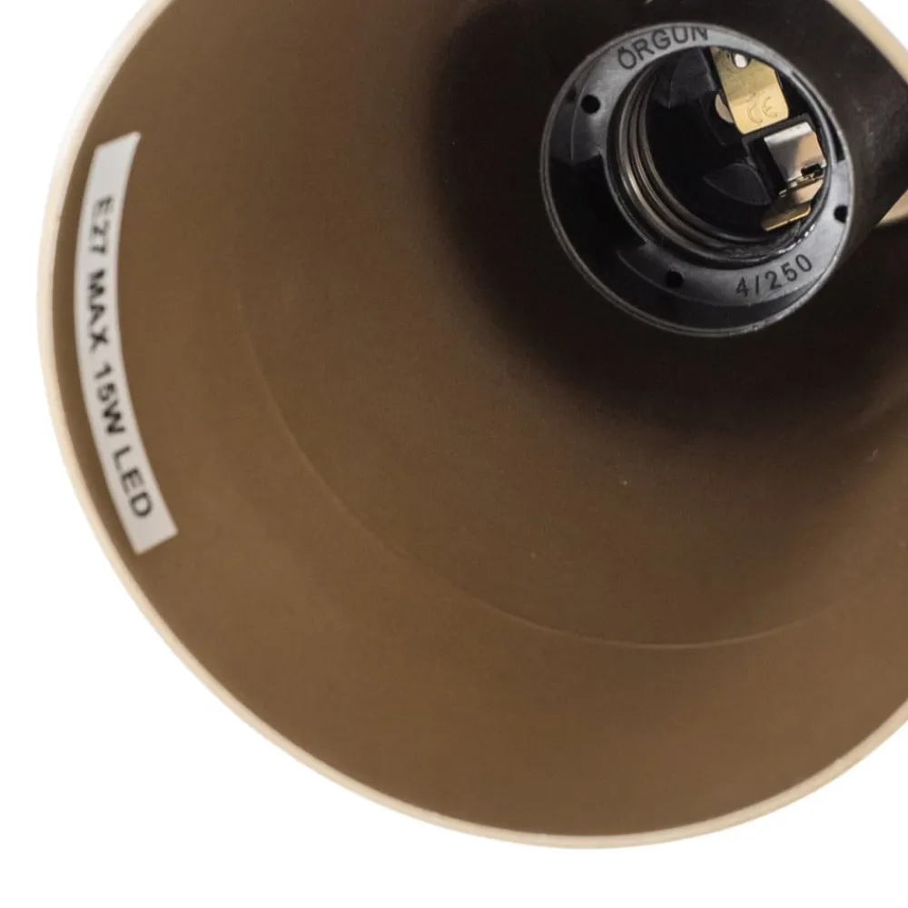Opviq Gang|Pendellamper > Væglampe Evander, guld, metal, højde 21 cm, E27